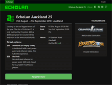 Tablet Screenshot of echolan.co.nz